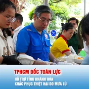 Podcast bản tin tối 23-11: TPHCM dốc toàn lực hỗ trợ tỉnh Khánh Hòa khắc phục thiệt hại do mưa lũ