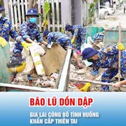 Podcast bản tin 17 giờ 27-11: Bão lũ dồn dập, Gia Lai công bố tình huống khẩn cấp thiên tai