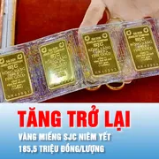 Podcast tin trưa 10-3: Giá vàng miếng SJC và vàng nhẫn vượt 185 triệu đồng/lượng