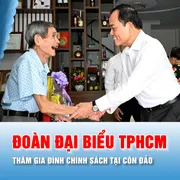 Podcast tin tối 25-7: Bí thư Thành ủy TPHCM Trần Lưu Quang thăm gia đình chính sách tại Côn Đảo