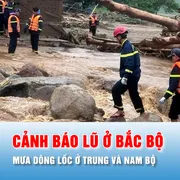 Podcast bản tin thời sự 27-7: Cảnh báo lũ ở Bắc bộ, mưa dông lốc ở Trung và Nam bộ