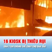 Podcast bản tin trưa 1-9: 16 kiosk tan hoang sau cháy chợ ở Lâm Đồng