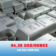 Podcast bản tin trưa 21-1: Giá bạc giảm nhẹ sau khi lập kỷ lục