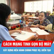 Cách mạng tinh gọn bộ máy: Xây dựng nền hành chính phục vụ, kiến tạo