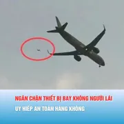 Podcast bản tin tối 17-3: Ngăn chặn thiết bị bay không người lái uy hiếp an toàn hàng không