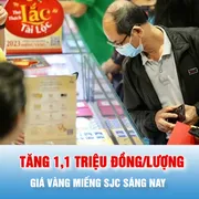 Podcast bản tin trưa 9-1: Giá vàng miếng SJC sáng nay tăng 1,1 triệu đồng/lượng