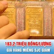 Podcast bản tin trưa 4-3: Giá vàng miếng SJC giảm còn 183,2 triệu đồng/lượng