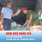 Podcast bản tin trưa 2-6: Hơn 2.000 gian hàng nghi bán hàng giả bị chặn trên sàn thương mại điện tử