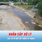 Podcast bản tin chiều 3-6: TP Huế: Khẩn cấp xử lý sạt lở và bồi lấp sông Tả Trạch