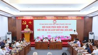 Hội nghị phản biện xã hội của MTTQ Việt Nam đối với Dự án Luật Đất đai (sửa đổi)