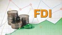 1月份新注册 FDI 资金同比增三倍