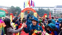 首都与北部区多省青年入伍