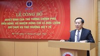 新任卫生部副部长黎德论。(图:卫生部)