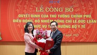 Ông Lê Đức Luận giữ chức Thứ trưởng Bộ Y tế