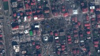 Các tòa nhà bị sập ở Islahiye, Thổ Nhĩ Kỳ sau trận động đất