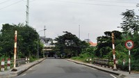Thanh chắn bảo vệ gầm cầu Giồng Ống Tố 2 bị gãy