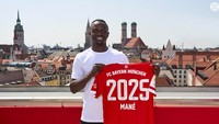 Sadio Mane trình làng chiếc áo Bayern Munich