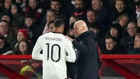 Erik Ten Hag và Marcus Rashford