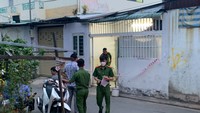 Công an khám nghiệm hiện trường