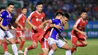 Viettel FC gặp Hà Nội FC là trận cầu tâm điểm vòng 1 V-League 2023. ẢNH: MINH HOÀNG
