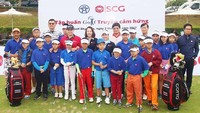 Chương trình “Tập huấn Golf Truyền cảm hứng” cho 20 tay golf trẻ tài năng Việt.