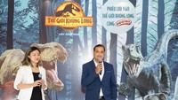 Ông Binu Jacob, Tổng giám đốc Nestlé Việt Nam, phát biểu tại buổi ra mắt phim