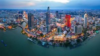 A view of part of HCMC (Photo: VNA)