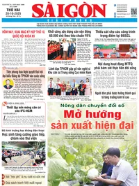 Báo Sài Gòn Giải Phóng ngày 20/10/2025