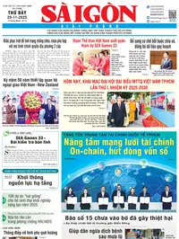 Báo Sài Gòn Giải Phóng ngày 29/11/2025