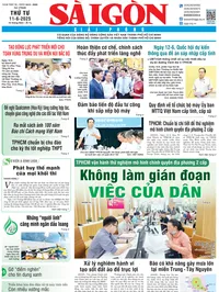 Báo Sài Gòn Giải Phóng ngày 11/6/2025