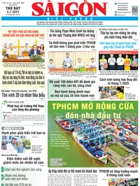 Báo Sài Gòn Giải Phóng ngày 5/7/2025