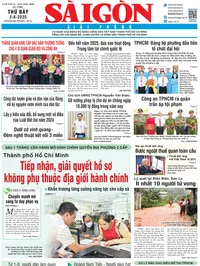 Báo Sài Gòn Giải Phóng ngày 2/8/2025