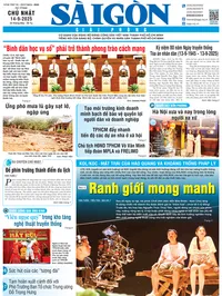 Báo Sài Gòn Giải Phóng ngày 14/9/2025