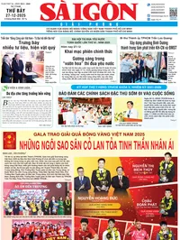 Báo Sài Gòn Giải Phóng ngày 27/12/2025