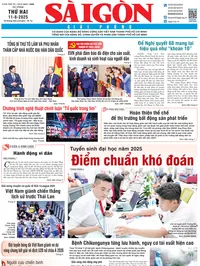 Báo Sài Gòn Giải Phóng ngày 11/8/2025