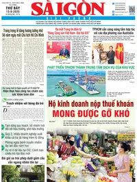 Báo Sài Gòn Giải Phóng ngày 13/9/2025