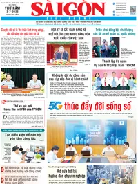 Báo Sài Gòn Giải Phóng ngày 3/7/2025