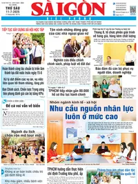 Báo Sài Gòn Giải Phóng ngày 11/7/2025