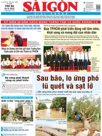 Báo Sài Gòn Giải Phóng ngày 26/8/2025