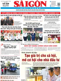 Báo Sài Gòn Giải Phóng ngày 28/8/2025