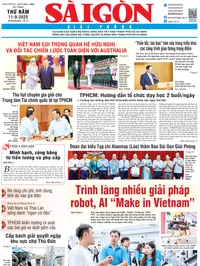 Báo Sài Gòn Giải Phóng ngày 11/9/2025