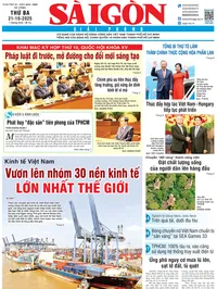 Báo Sài Gòn Giải Phóng ngày 21/10/2025