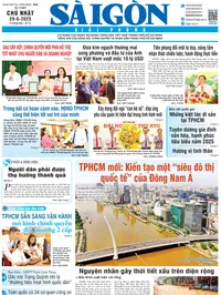 BÁO SÀI GÒN GIẢI PHÓNG - NGÀY 29/6/2025