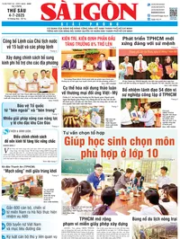 Báo Sài Gòn Giải Phóng ngày 4/7/2025