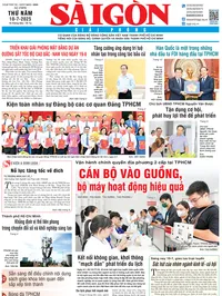 Báo Sài Gòn Giải Phóng ngày 10/7/2025