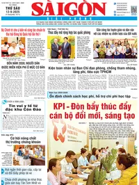 Báo Sài Gòn Giải Phóng ngày 12/9/2025