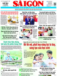 Báo Sài Gòn Giải Phóng ngày 7/6/2025