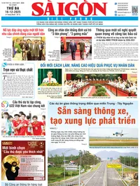 Báo Sài Gòn Giải Phóng ngày 16/12/2025