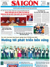 Sài Gòn Giải Phóng ngày 23/12/2025