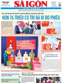 Báo Sài Gòn Giải Phóng ngày 16/03/2026